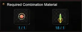 Errtel and Elemental Rune material slots