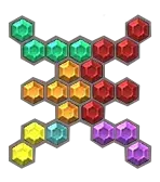 Completed Spider Artifact arrangement