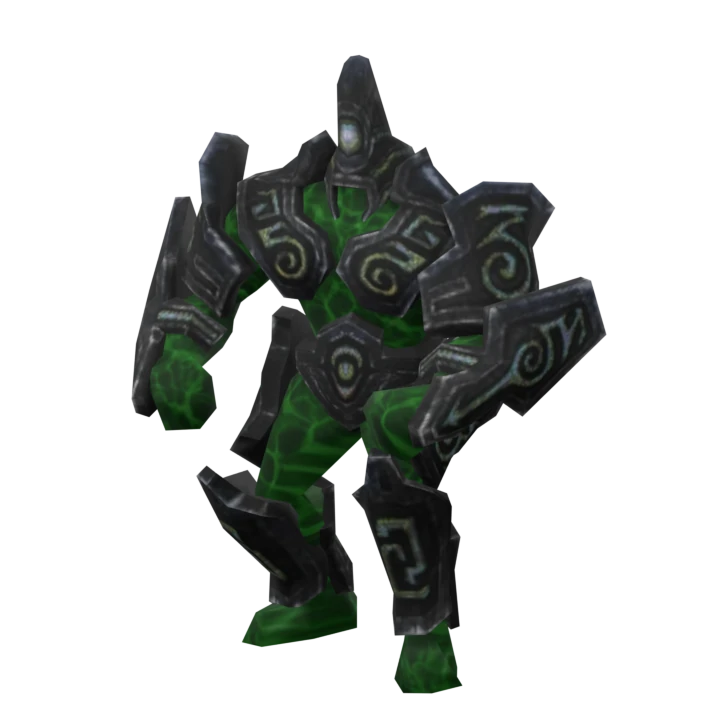 (Elite) Ashy Golem — original in-game model