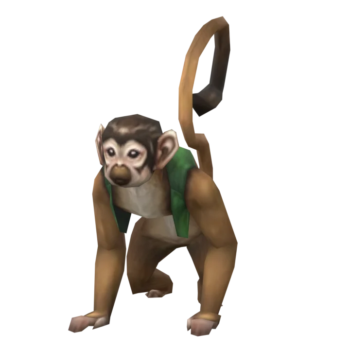 Elemental Monkey — original in-game model