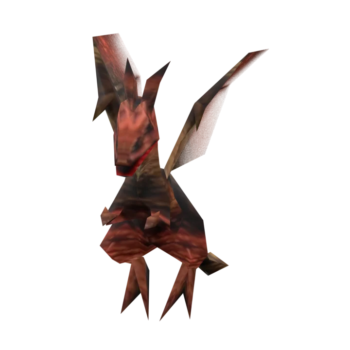 Golden Budge Dragon — original in-game model