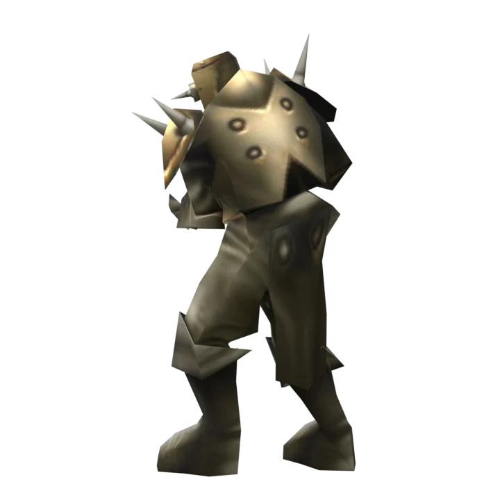 Golden Soldier — original in-game model