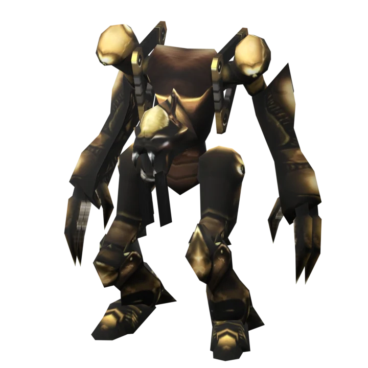 Golden Titan — original in-game model