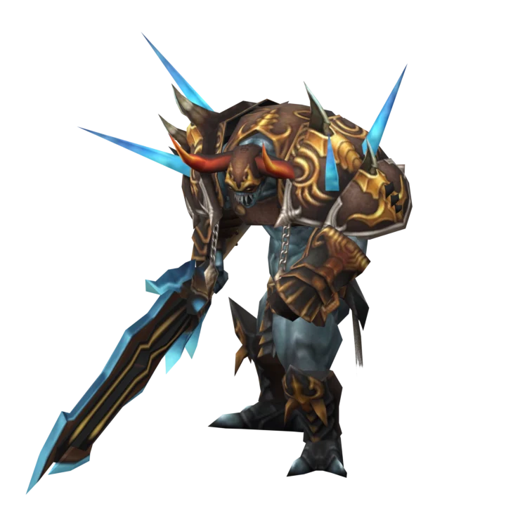 Golden Satyros — original in-game model