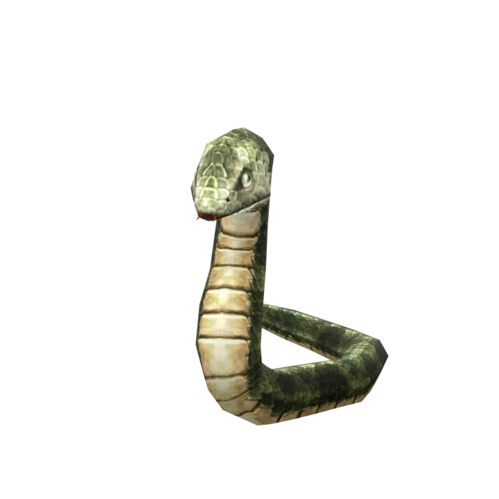 Green Snake — original in-game model